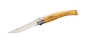 Preview: Opinel No. 08 Effilé Taschenmesser aus Buchenholz