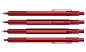 Preview: rOtring 600 Set Kugelschreiber & Bleistift rot