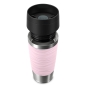 Preview: EMSA Thermobecher TRAVEL MUG Waves Pastellrosa 360 ml mit Wunschgravur