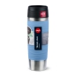 Preview: EMSA Thermobecher TRAVEL MUG Waves Pastellblau 500 ml mit Wunschgravur