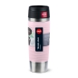 Preview: EMSA Thermobecher TRAVEL MUG Waves Pastellrosa 500 ml mit Wunschgravur