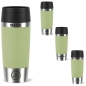Preview: EMSA Thermobecher TRAVEL MUG Classic Twist Grün 360 ml mit Wunschgravur
