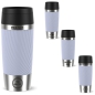 Preview: EMSA Thermobecher TRAVEL MUG Classic Twist Lavendel 360 ml mit Wunschgravur