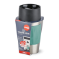 Preview: EMSA Thermobecher TRAVEL MUG Compact Petrol 300 ml mit Wunschgravur