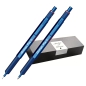 Preview: rOtring 600 Set Kugelschreiber & Bleistift blau mit Etui
