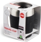 Preview: EMSA Thermobecher TRAVEL CUP Schwarz 200 ml mit Wunschgravur