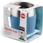 Preview: EMSA Thermobecher TRAVEL CUP Aquablau 200 ml mit Wunschgravur
