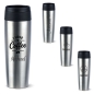 Preview: EMSA Thermobecher TRAVEL MUG Classic Edelstahl 500 ml mit Wunschgravur