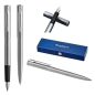 Preview: Waterman® Allure Set aus Kugelschreiber & Füllfederhalter Stainless Steel