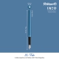 Preview: Pelikan Füllhalter Ineo® Elements P6 Petrol-Blau mit Gravur