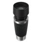 Preview: EMSA Thermobecher TRAVEL MUG Classic Schwarz 360 ml mit Wunschgravur