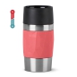 Preview: EMSA Thermobecher TRAVEL MUG Compact Koralle 300 ml mit Wunschgravur