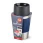 Preview: EMSA Thermobecher TRAVEL MUG Compact Blau 300 ml mit Wunschgravur