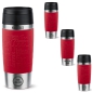 Preview: EMSA Thermobecher TRAVEL MUG Classic Dunkelrot 360 ml mit Wunschgravur
