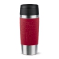 Preview: EMSA Thermobecher TRAVEL MUG Classic Dunkelrot 360 ml mit Wunschgravur