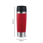 Preview: EMSA Thermobecher TRAVEL MUG Classic Rot 500 ml mit Wunschgravur