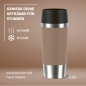 Preview: EMSA Thermobecher TRAVEL MUG Classic Twist Braun 360 ml mit Wunschgravur