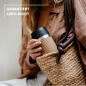 Preview: EMSA Thermobecher TRAVEL MUG Classic Twist Braun 360 ml mit Wunschgravur