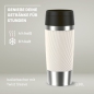 Preview: EMSA Thermobecher TRAVEL MUG Classic Twist Cremeweiss 360 ml mit Wunschgravur
