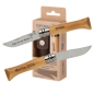 Preview: OPINEL No. 08 Taschenmesser Buchenholz mit Etui