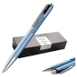Preview: Pelikan Kugelschreiber Snap® Metallic K10  Frostblau mit Gravur