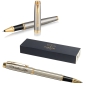 Preview: PARKER IM Core Rollerball Brushed Metal G.C.