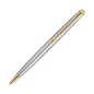 Preview: Waterman® Set aus Kugelschreiber und Rollerball Stainless Steel G.T.