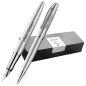 Preview: Pelikan Schreibset Jazz® Noble Elegance K/P36 Silber mit Gravur