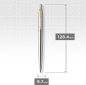 Preview: PARKER® Jotter Core Recycled Kugelschreiber Edelstahl G.C.