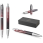 Preview: PARKER® IM Premium Schreibset Füllfederhalter und Kugelschreiber S.E. Portal (Red)