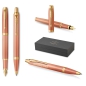 Preview: PARKER® IM Rituals Orange GT Füllfederhalter und Kugelschreiber