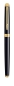 Preview: Waterman® Rollerball Hemisphere Black Lack G.T.