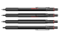 Preview: rOtring 600 Set Kugelschreiber & Bleistift schwarz
