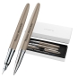 Preview: PELIKAN Füllhalter & Roller Jazz® Noble Elegance Taupe