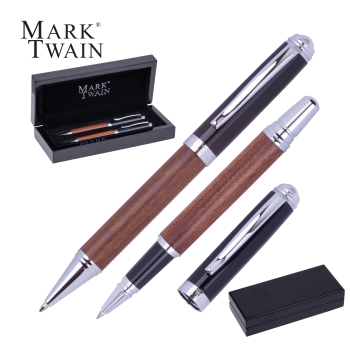 Preview: MARK®TWAIN  Schreibset Holz Lorenzo