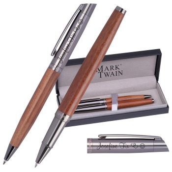 MARK®TWAIN  Schreibset Holz KATRINA