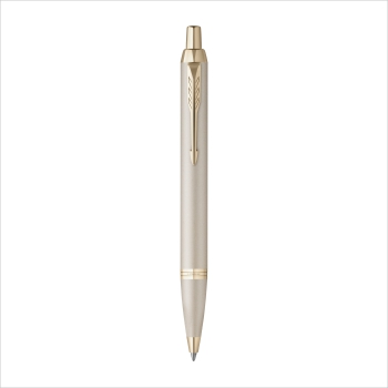 PARKER® IM Professionals Monochrome Füllfederhalter + Kugelschreiber Champagne