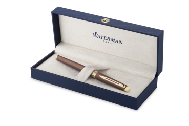 Preview: Waterman® Set aus Kugelschreiber und Rollerball Copper Red G.T.