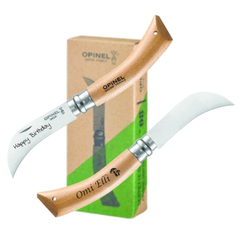 Opinel No 08 Gärtnermesser, Buchenholz