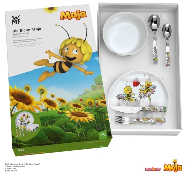 WMF Kindergeschirr-Set Biene Maja, 6-teilig