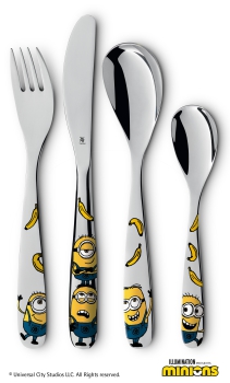 WMF Kindergeschirr-Set Minions, 6-teilig