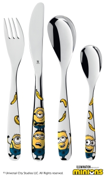 WMF 4 tlg. Kinderbesteck Minions