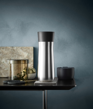 WMF Impulse Isolierbecher, 0,35 l Edelstahl gebürstet