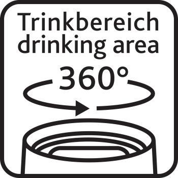EMSA Thermobecher TRAVEL MUG Compact Schwarz 300 ml mit Wunschgravur
