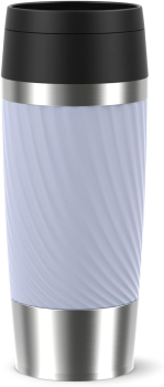 Preview: EMSA Thermobecher TRAVEL MUG Classic Twist Lavendel 360 ml mit Wunschgravur