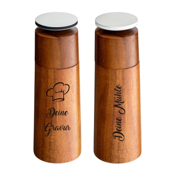 Pfeffer- oder Salzmühle MILL DUO braun