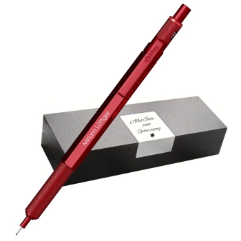 rOtring 600 Kugelschreiber rot mit Etui