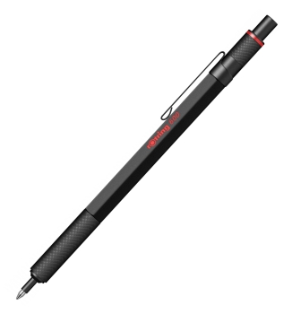 rOtring 600 Set Kugelschreiber & Bleistift schwarz mit Etui