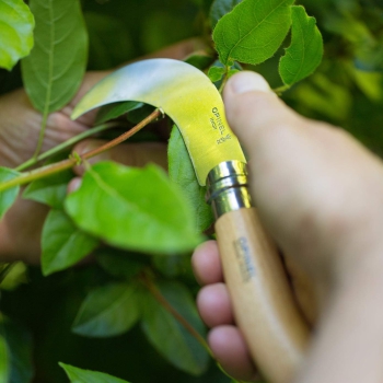 Preview: Opinel No 10 Gärtnermesser, Buchenholz