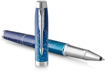 PARKER® IM Premium Schreibset Tintenroller und Kugelschreiber S.E. Submerge (Blue)
